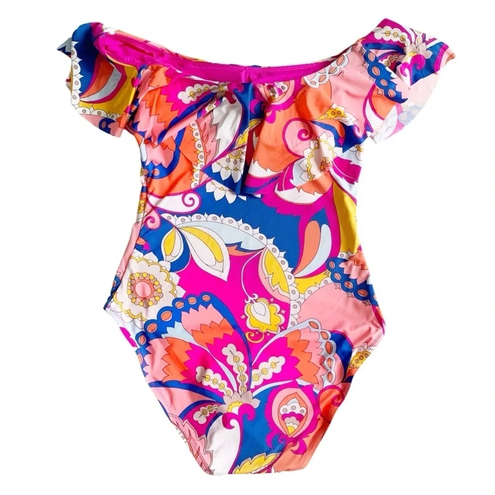 TRINA TURK Sevilla One Piece Swimsuit! Retail $162 - Picture 5 of 7